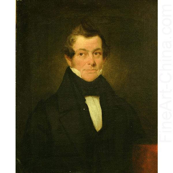 John Neagle Portrait of a man in coat oil painting picture